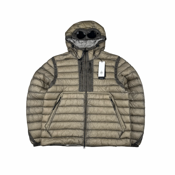 CP Company Beige DD Shell Goggle Jacket - XL