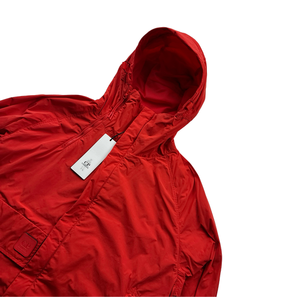 CP Company Red Memri Metropolis Hooded Jacket - Large