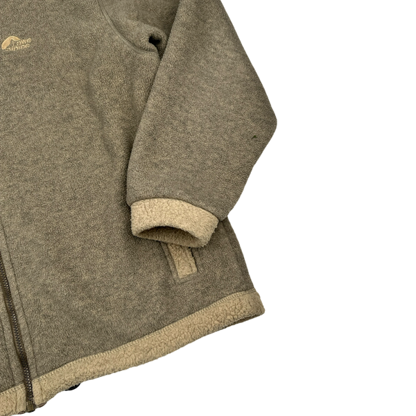 Lowe Alpine Alutian Brown Heavyweight Fleece Jumper - Large