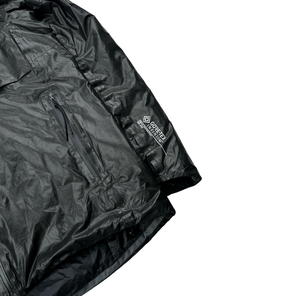 CP Company Brown Gore-tex Infinium Metropolis Face Mask Primaloft Jacket - Large