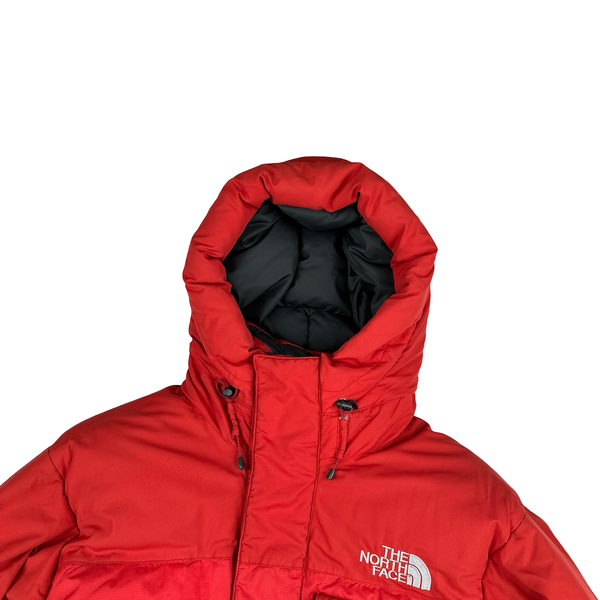 North Face Red Summit Series 700 Down Hooded Puffer Jacket - Medium
