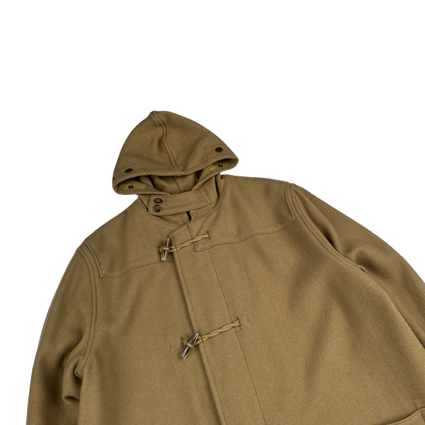 CP Company Camel Wool Montgomery Style Duffle Jacket - XL