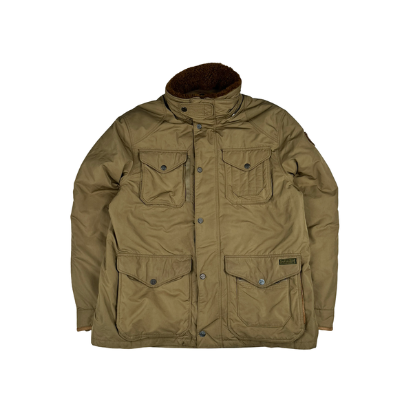 Ralph Lauren Beige Quilted Jacket - Large
