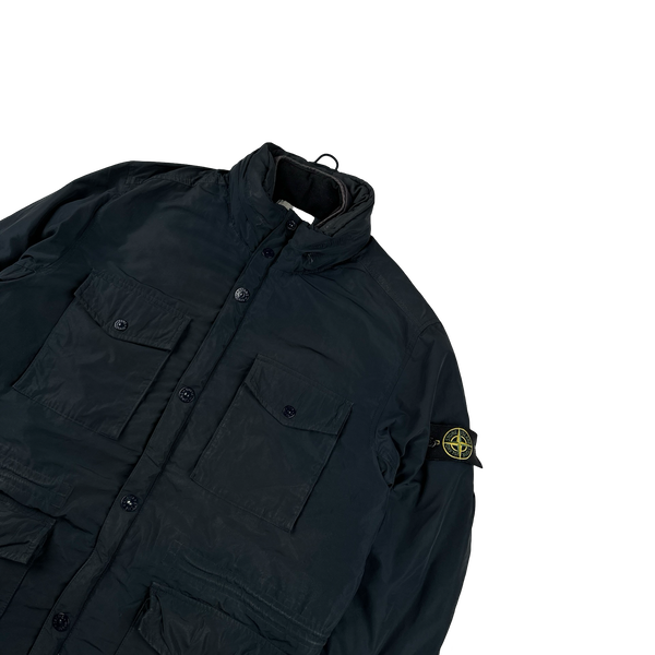 Stone Island 2013 Black Micro Reps Down Filled Winter Jacket