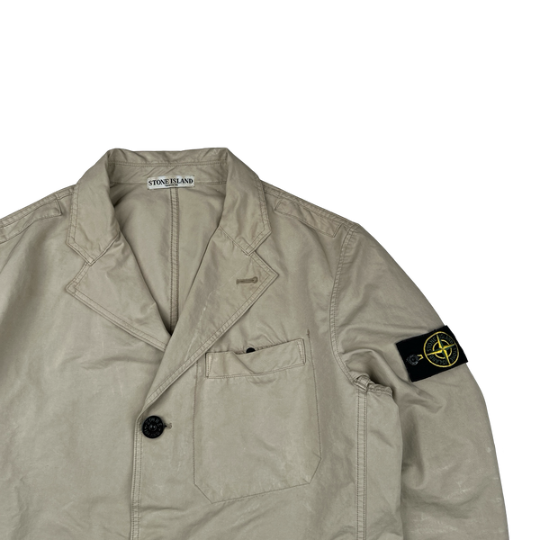 Stone Island 2010 Tan David TC Blazer Jacket - XL