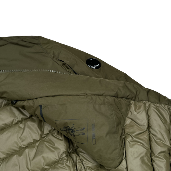 CP Company Micro M Down Filled Face Mask Double Zip Jacket - XL