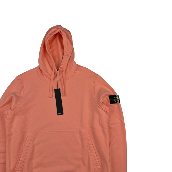Stone Island 2022 Coral Pullover Cotton Hoodie - Large