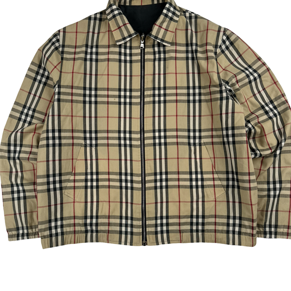 Burberry Reversible Nova Check Reversible Bomber Jacket - Large