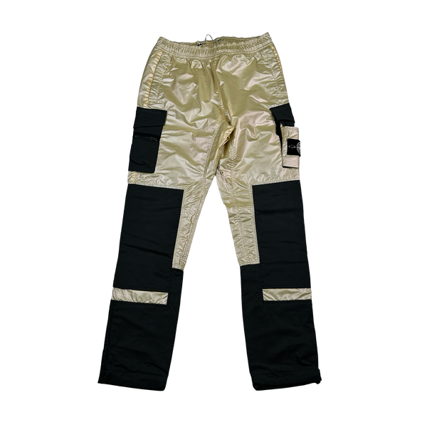 Stone Island Iridescent Reflective Cargo Trousers - 30"