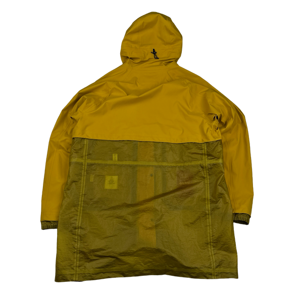 CP Company Yellow Gore-Tex Infinium Waterproof Lens Viewer Jacket - XXL