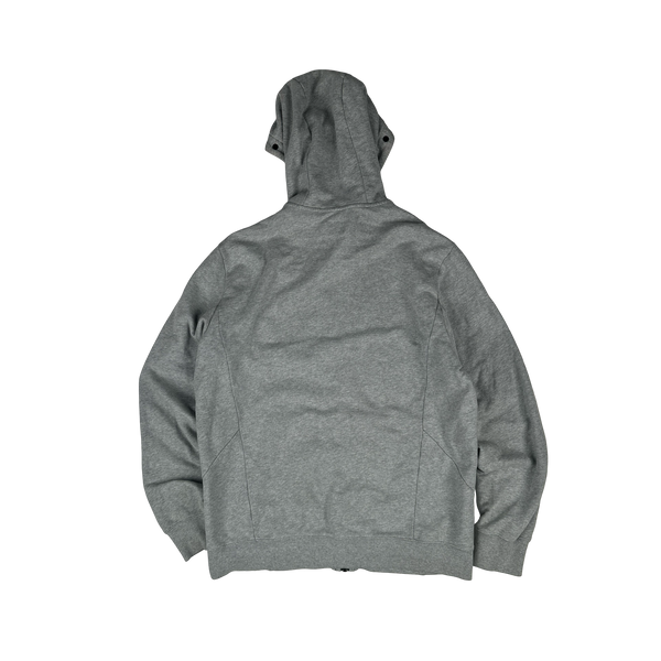 CP Company Grey Cotton Goggle Hoodie - XL
