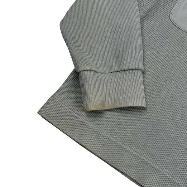 Stone Island SS2000 Vintage Ribbed Cotton Overshirt - Large