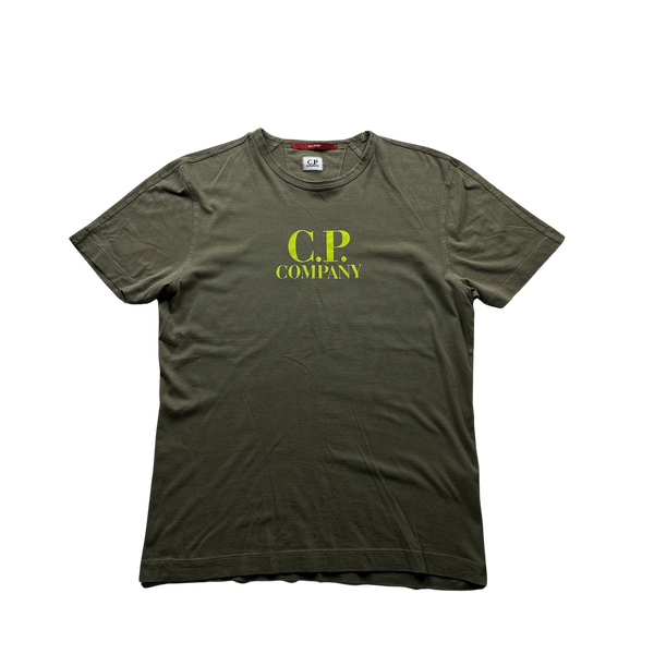 CP Company Cotton Spellout T Shirt - Small