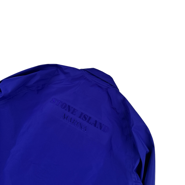 Stone Island Marina Gore Tex Waterproof Spellout Jacket - Large
