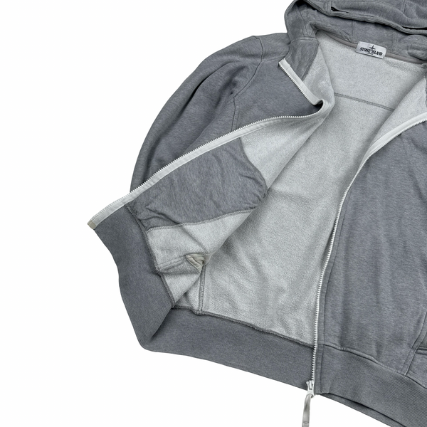 Stone Island 2013 Grey Zip Up Hoodie - XXL