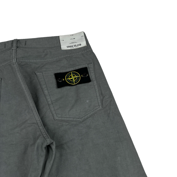 Stone Island 2012 Grey Denim RE Trousers - 34"