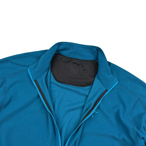 Arcteryx Blue Polartec Stretch Hoodie - XL