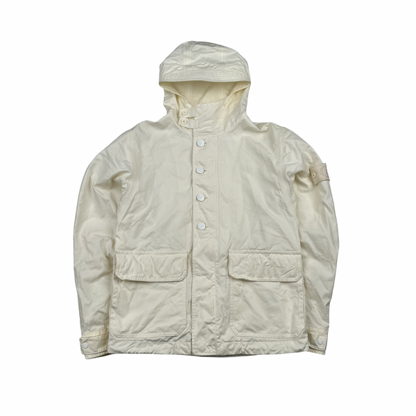 Stone Island 2012 Beige Ghost Ventile Jacket - Small