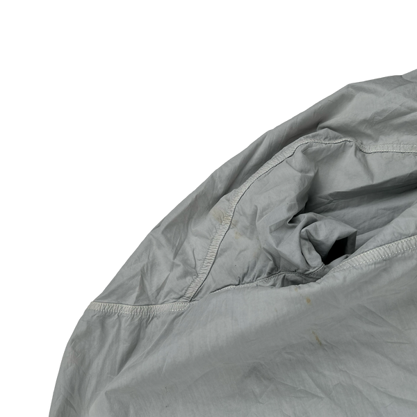 Stone Island 2010 Ice Blue Poly Cotton Field Jacket - XL