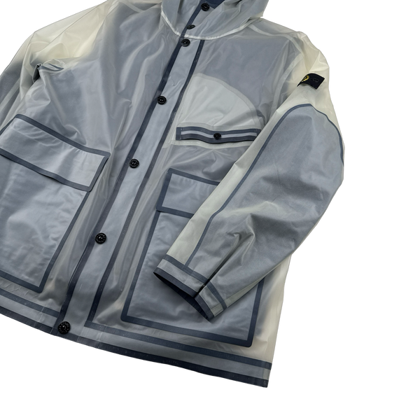 Stone Island 2022 Luminescent Poly Cover 40th Anniversary Jacket - Large