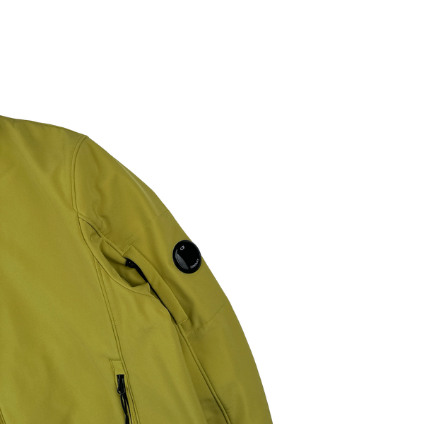 CP Company Chartreuse Soft Shell R Jacket - Large