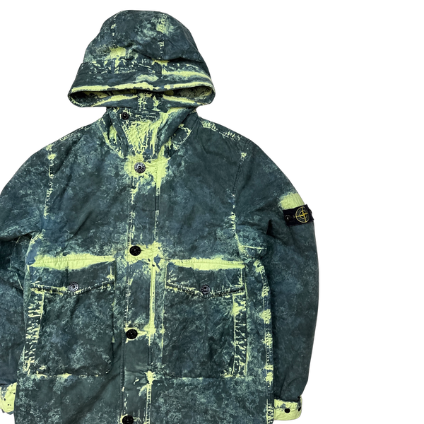 Stone Island Junior Lined Acid Wash David TC Jacket - Small