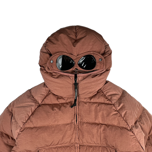 CP Company Dusty Rose ECO CHROME-R Down Filled Puffer Jacket - Medium