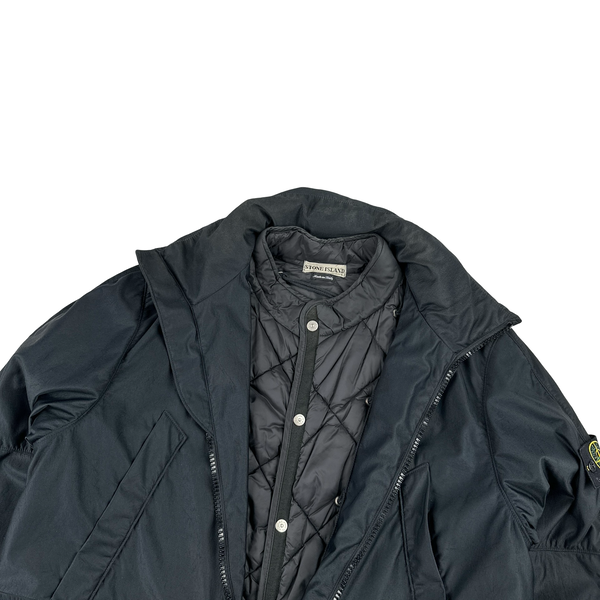 Stone Island Nylam Black Vintage AW2000 Rare Jacket - Large