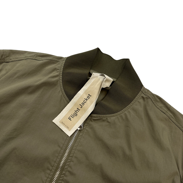 Ten C Army Green Flight Jacket - Large