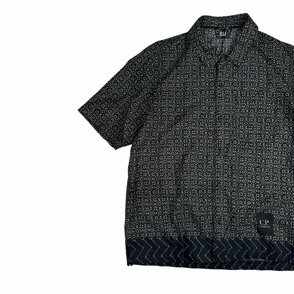 CP Company Patterned Short Sleeved Shirt - XL