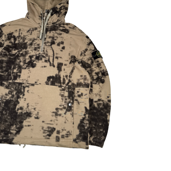 Stone Island 2024 Organic Camouflage Pullover Hoodie - XL
