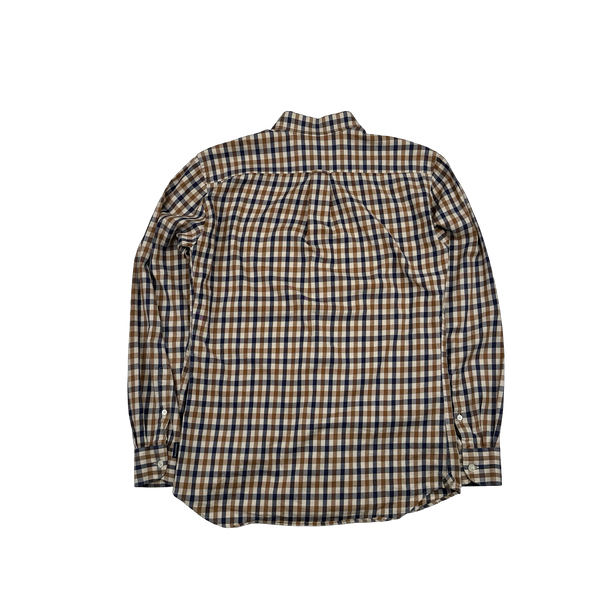 Aquascutum Classic Nova Checked Shirt - Small