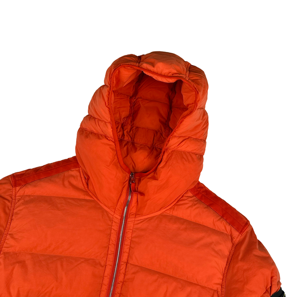 Stone Island 2023 Orange Seamless Tunnel Nylon Down TC - XXL