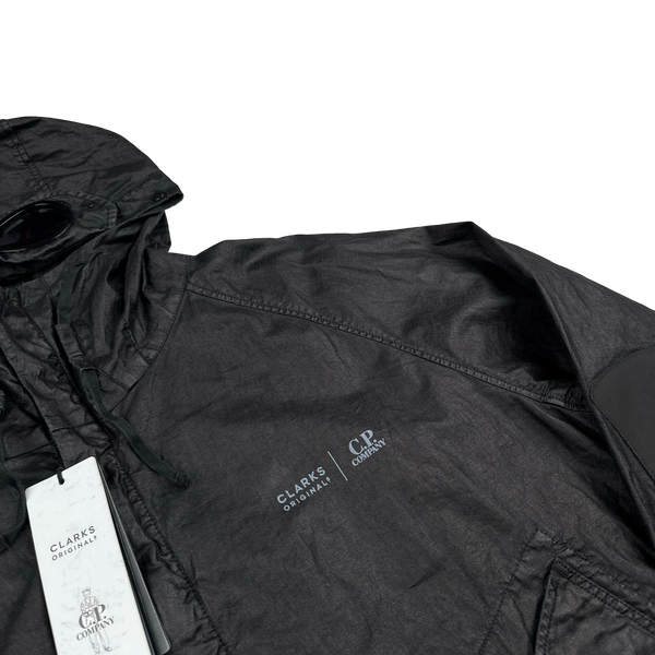 CP Company x Clarks Originals Black Goggle Jacket - Large