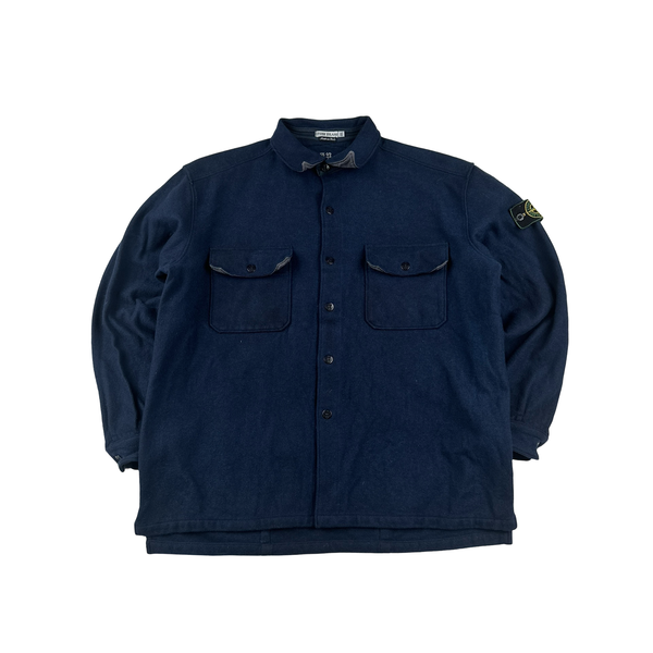 Stone Island 1995 Vintage Wool Overshirt - XXL