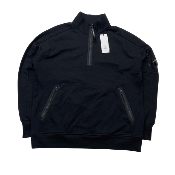 CP Company Black Cotton Tracksuit Set - XXL