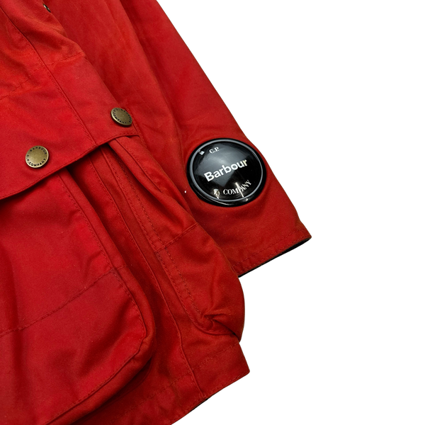 CP Company x Barbour Multi Pocket 500 Mille Waxed Jacket - XL