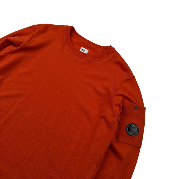 CP Company Red Cotton Knit Jumper - Large