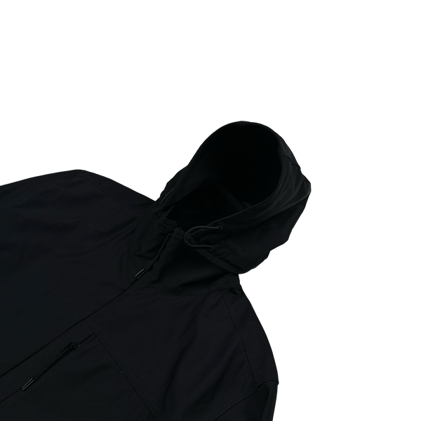 Stone Island 2018 Black Nylon Cotton 3L Ghost Piece Jacket - XL
