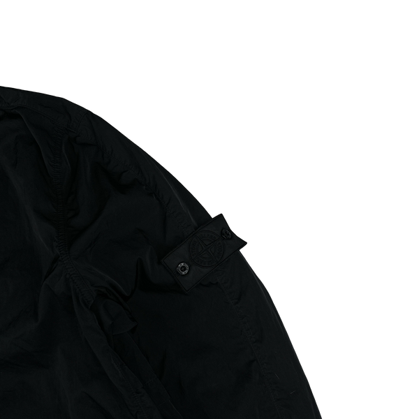 Stone Island 2015 Shadow Project Black Hollowcore Metal Long Jacket - XL