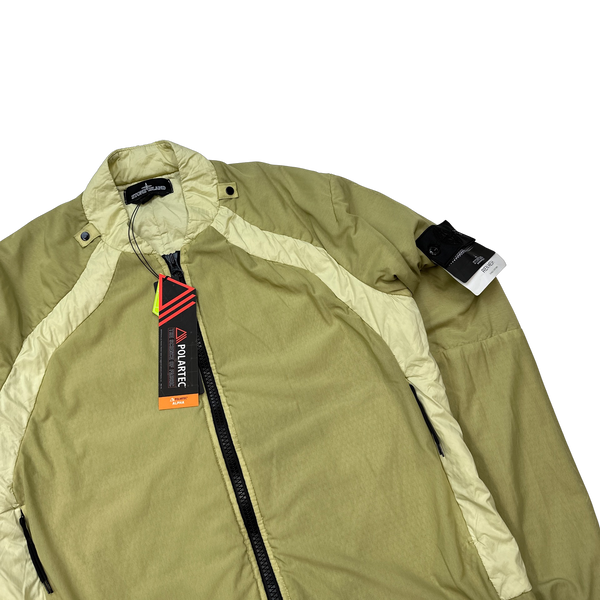 Stone Island Shadow Project Ren Mesh Bomber Jacket - Large