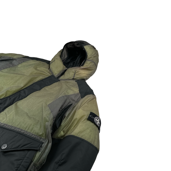 Stone Island 2016 Resin-T Shell Down Ice Jacket - 3XL