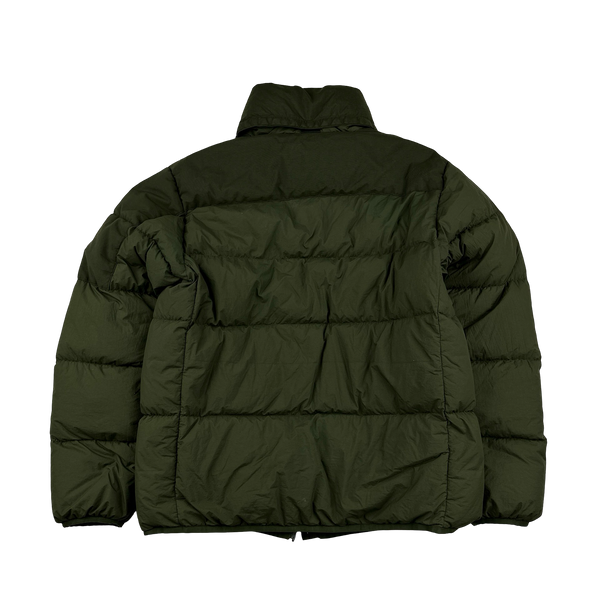 CP Company Khaki Taylon L Puffer Jacket - Large
