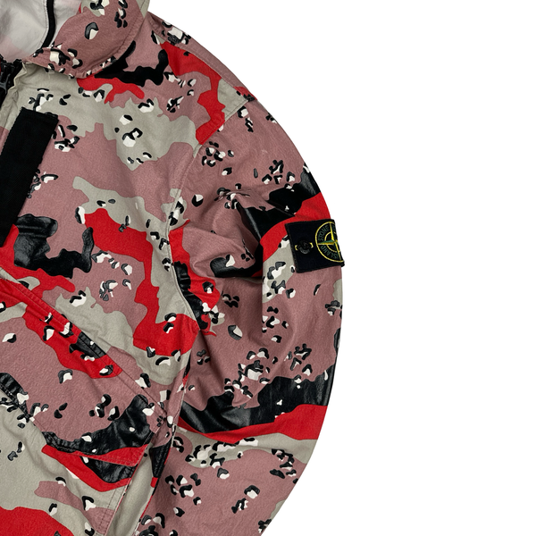 Stone Island 2020 3C+PU Desert Camo Jacket - Large