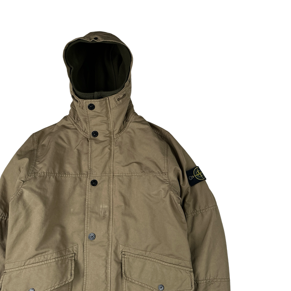 Stone Island 2015 Brown  David TC Dutch Rope Down Lined Winter Jacket - Medium