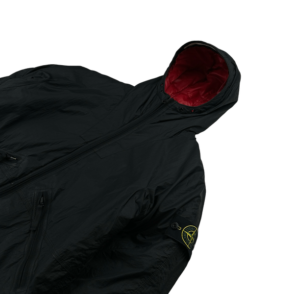 Stone Island 2009 Black Down Filled Padded Jacket - Large