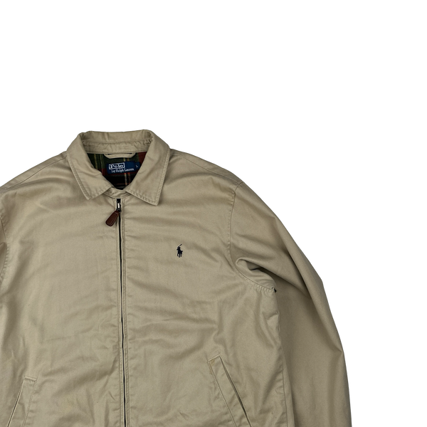 Ralph Lauren Sand Harrington Jacket - Large