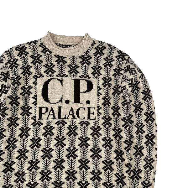 CP Company x Palace Beige Knit - Small
