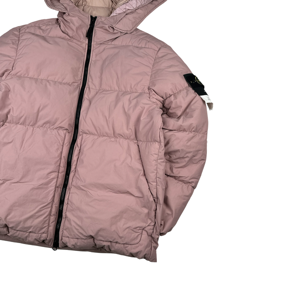 Stone Island 2022 Pink Naslan Light Watro Down TC Puffer - XL