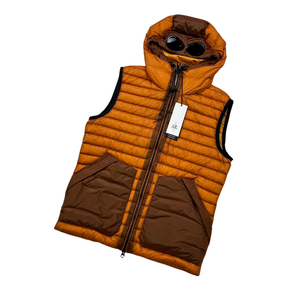 CP Company Desert Sun DD Shell Goggle Gilet XS Mat s Island